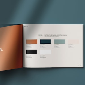 Branding Kit Template, 61 Page Brand Guidelines, Branding Palette, Canva Template, Brand Book, Branding Package, Branding Palette, Brand Strategy, branding guidelines