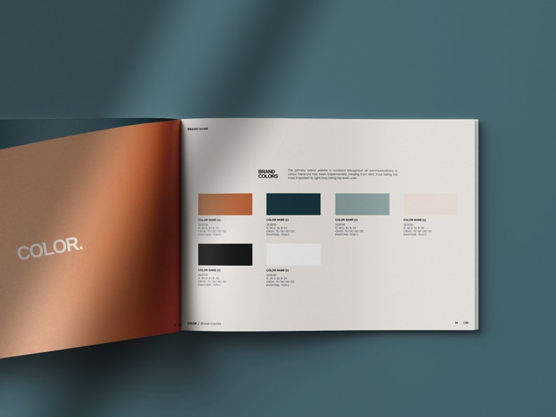 Branding Kit Template, 61 Page Brand Guidelines, Branding Palette, Canva Template, Brand Book, Branding Package, Branding Palette, Brand Strategy, branding guidelines