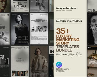 Plantillas de historias de Instagram / Marketing empresarial / Gestor de redes sociales Plantillas de Instagram / Marketing digital / Kit de marca