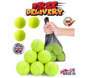 Tennis Balls Racquet Sports Outdoor Cricket Beach Dog 3 6 12 Ball Game Soft Rubber Tennis Plain Balls Bounce Ball Good Quality Ball