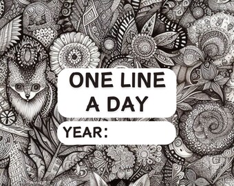 One Line A Day Journal