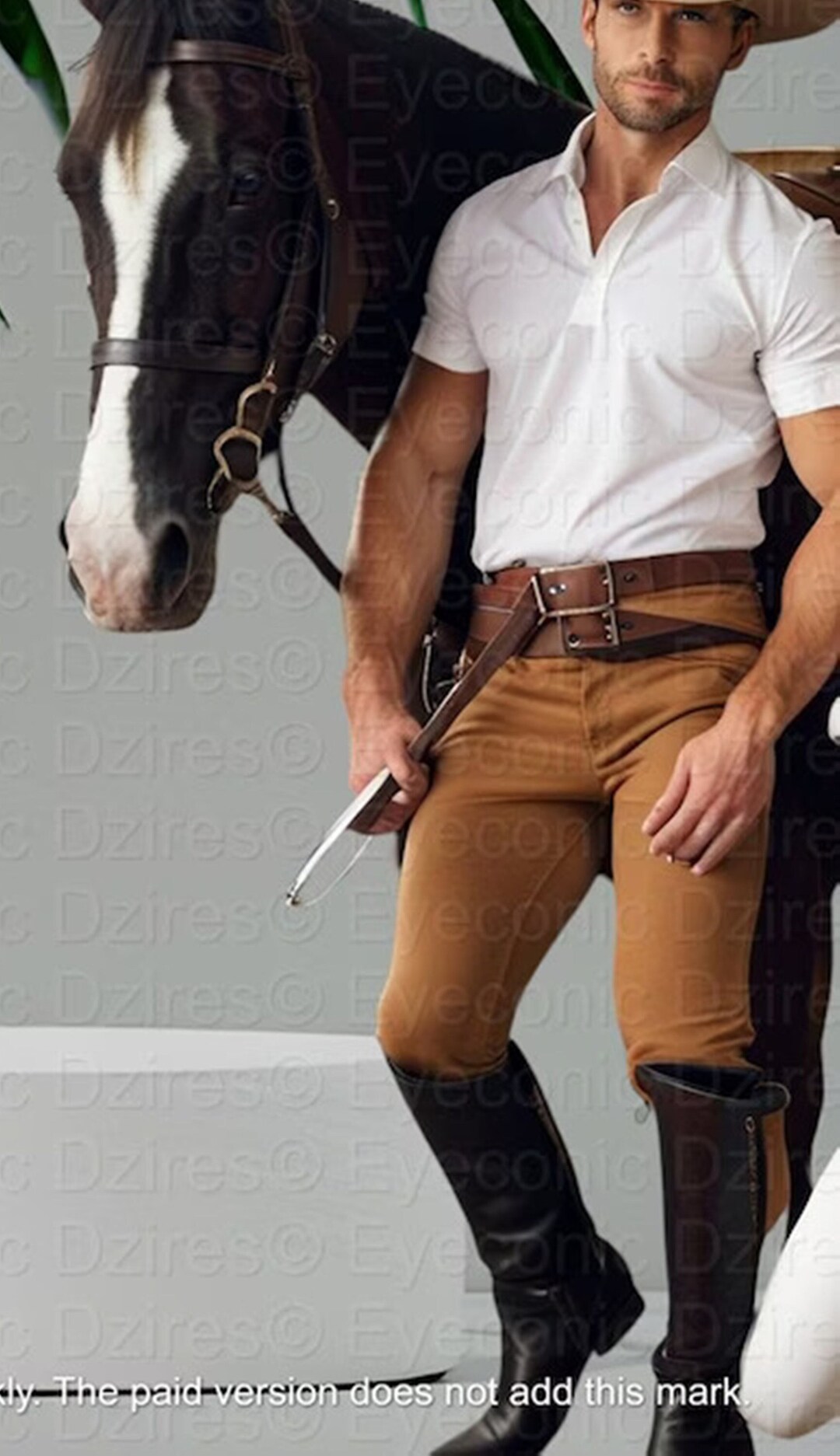 Premium Tailored Men's Horse Riding Breeches Equestrian Sports Trousers
