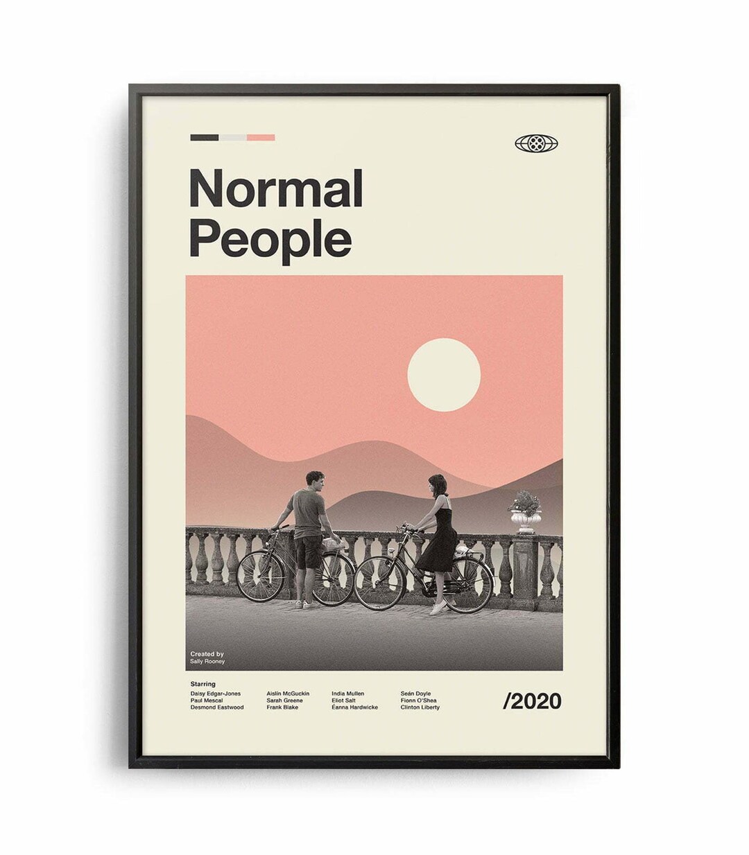 Mid Century Modern Normal People Posters Retro Movie Print - Etsy