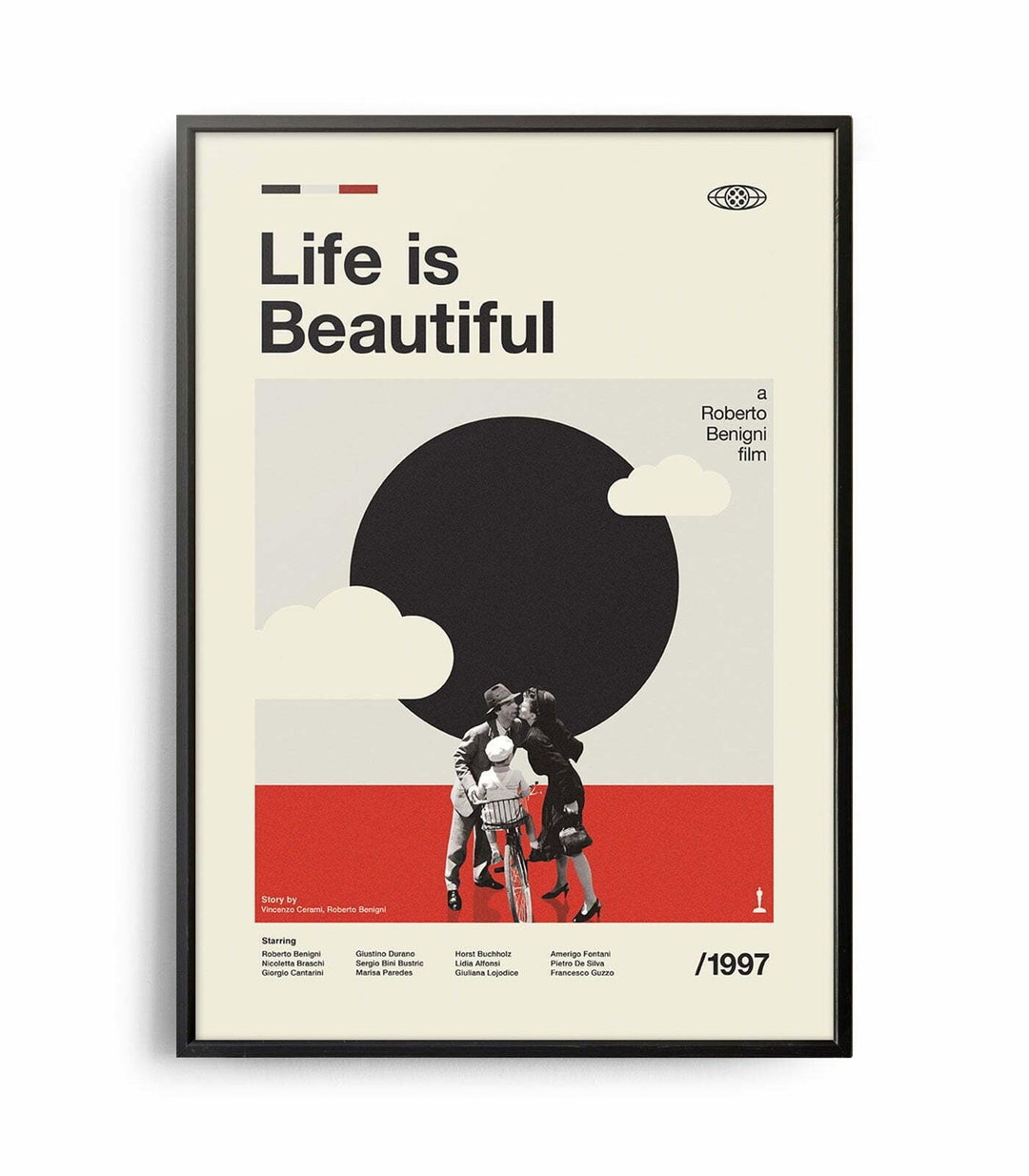 Mid Century Modern Life is Beautiful Posters Retro Movie Etsy
