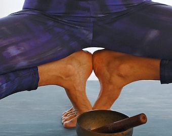 Tie Dye Yoga leggings for Women Tribe clothing Festival Pants