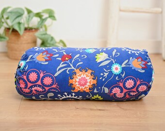 Bolster De Yoga Bodhi ECO - 100% Coton Bio, Rembourrage épeautre, 65x22cm