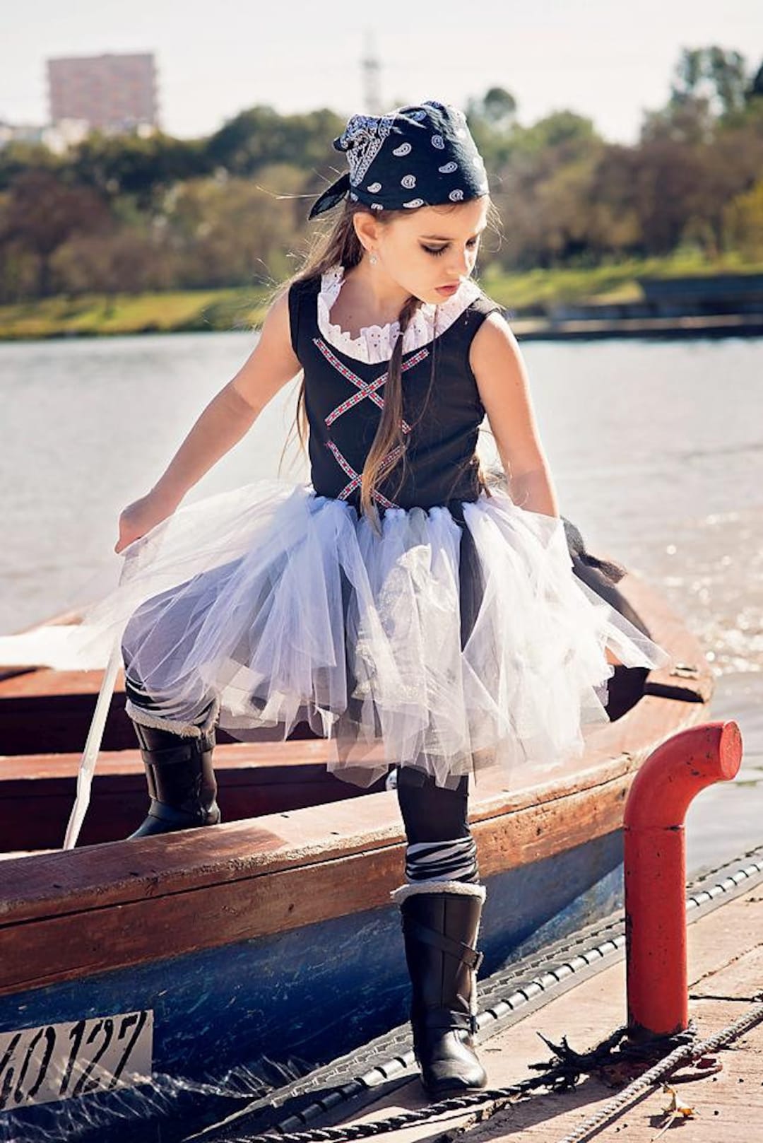 Disfraz Pirata Fennoral 4pcs Pirata Kit De Disfraces Niu00f1a