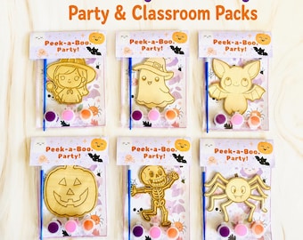 Halloween Magnet Painting Kits for Kids, Classroom Craft Party Favors