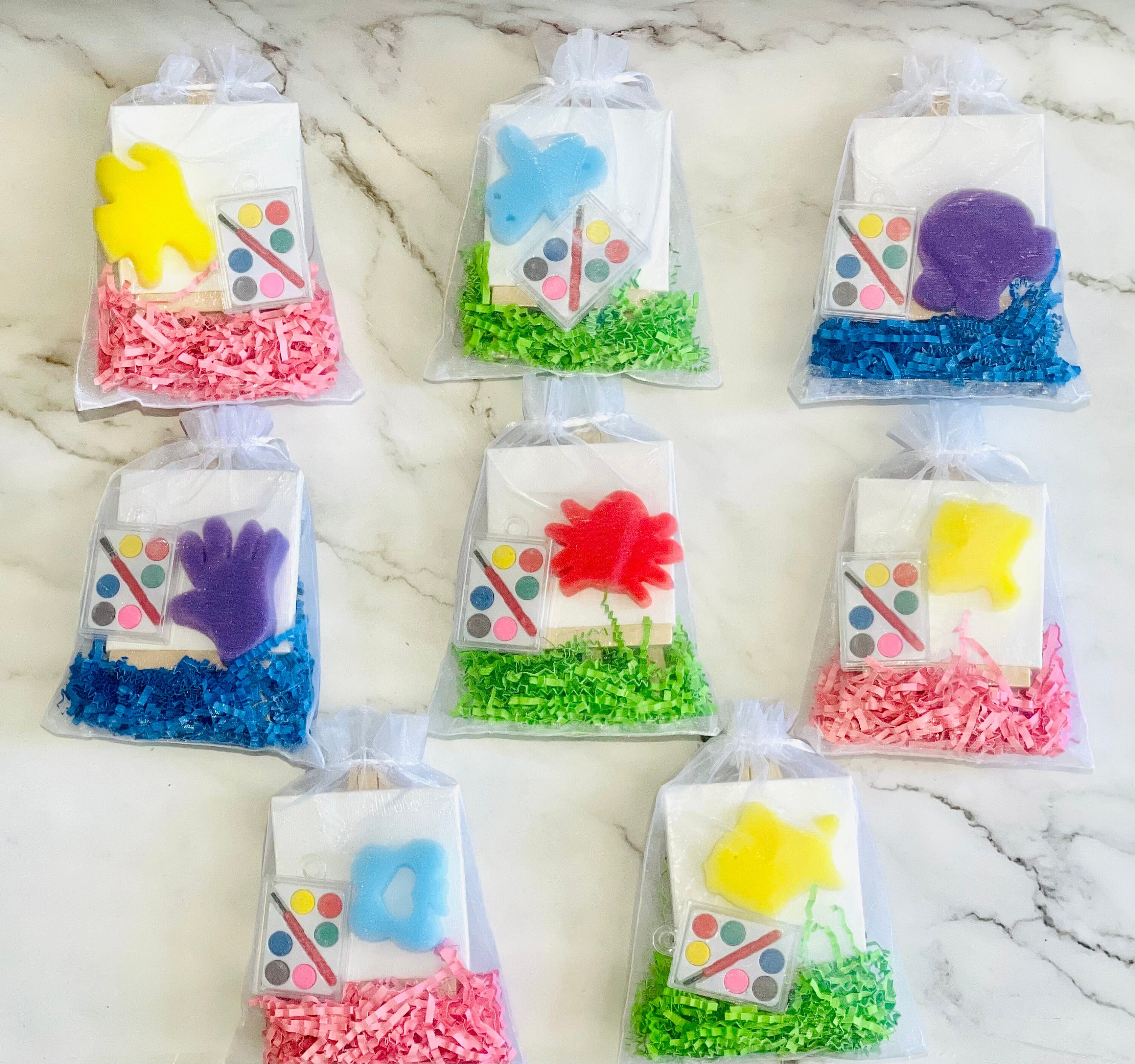 Mini Art Kit for Party, Favors Party, Painting Party for Kids, Birthday Kids, Arts Birthday Etsy