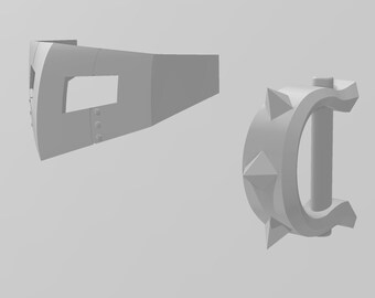 Persona 5 - Makoto Cosplay Mask and Gauntlets - STL Files
