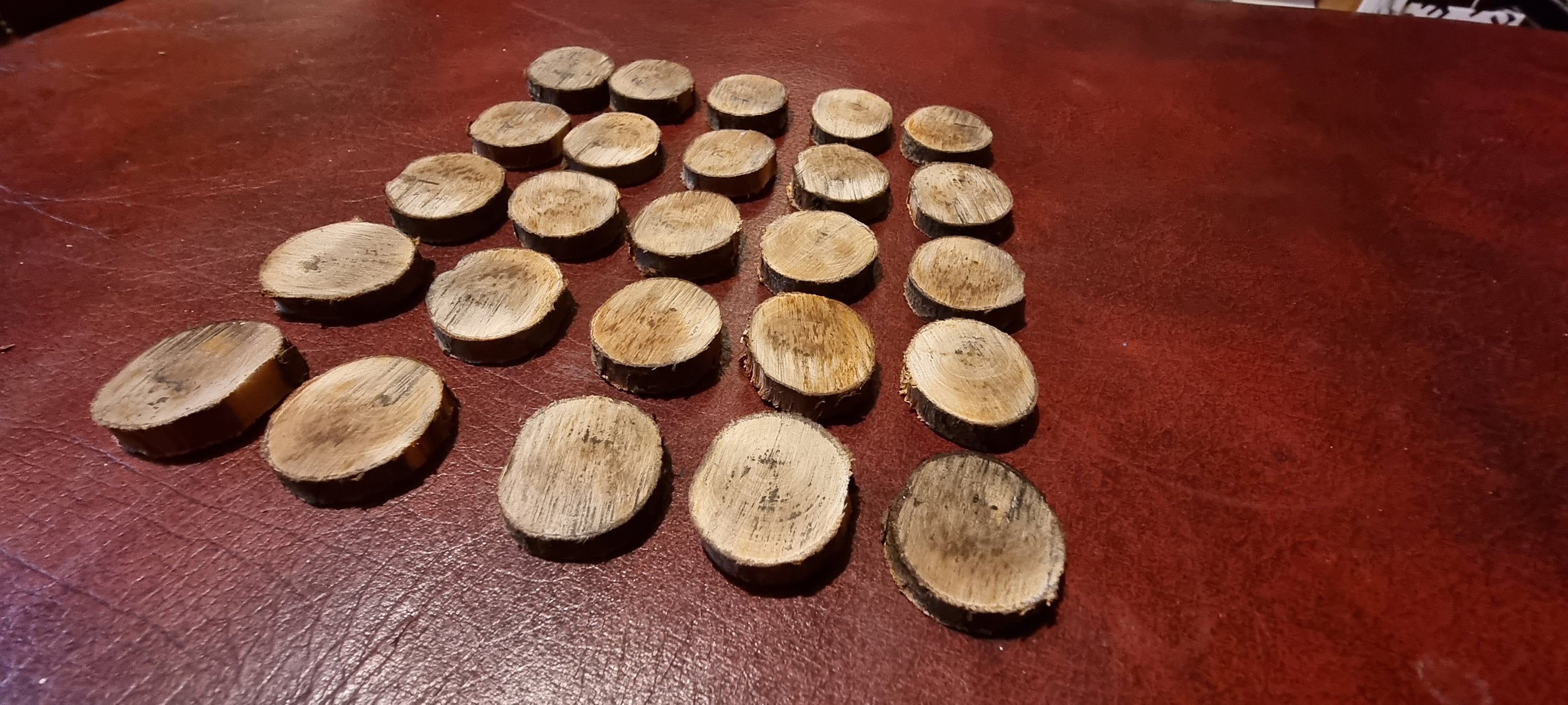 Pine Wood Rune Set Norse Elder Futhark Handmade, Hand Carved Pine ...