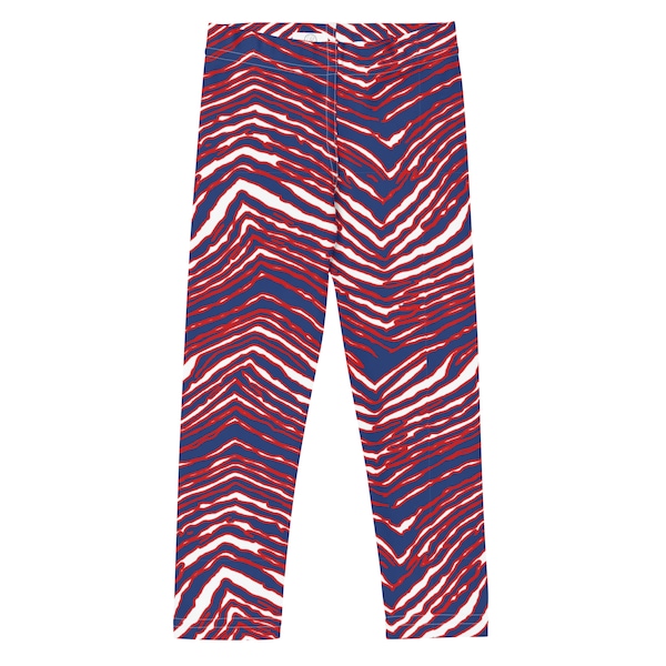 Girls Buffalo Bills Zubaz Leggings Etsy