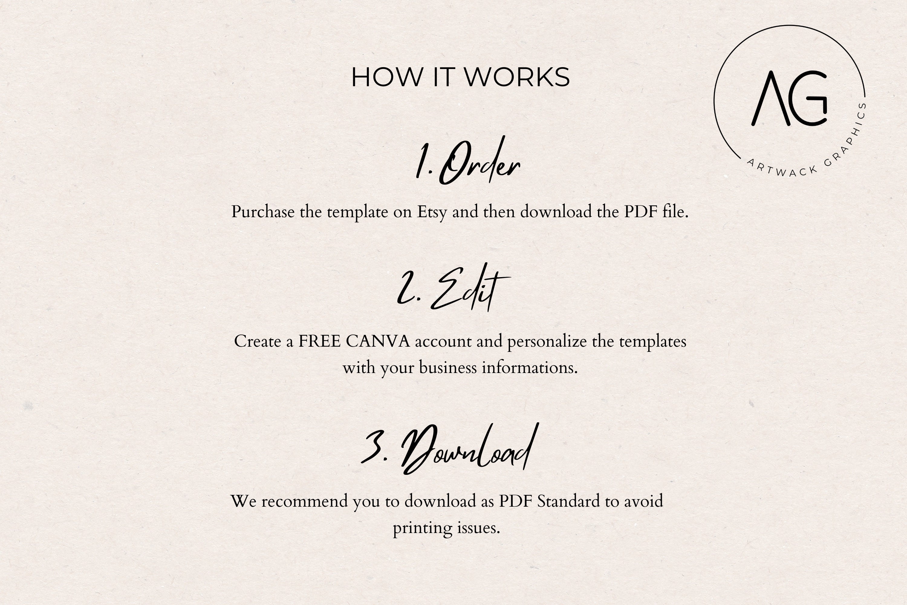 Editable Hang Tag Template Washing Instructions Printable - Etsy