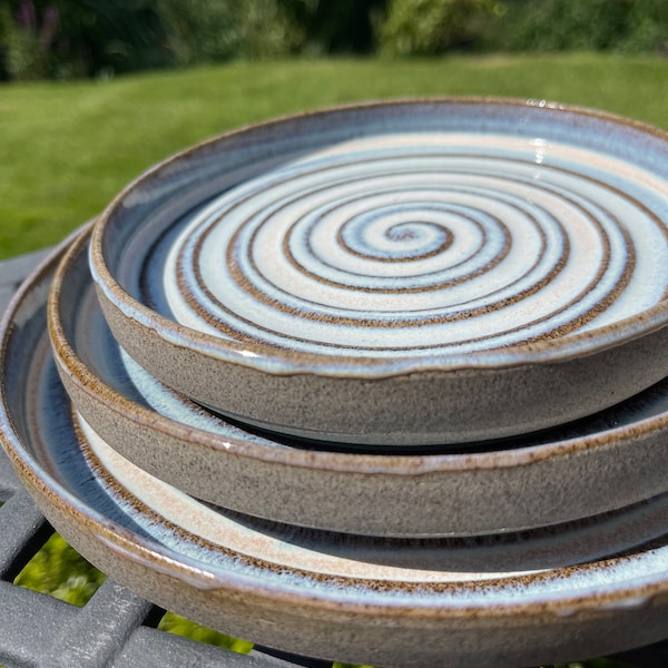 Ceramic Plate Set Etsy UK