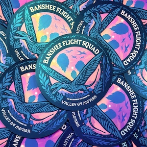 Flight of Passage Inspired Matte Metallic Avatar Vinyl Sticker/Magnet