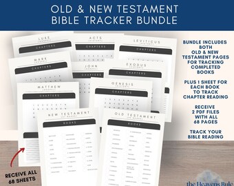 Bible Tracker | Bible Study | Bible Reading Journal | Bible Study ...