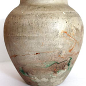 Nevadji 8" high pottery vase matte finish