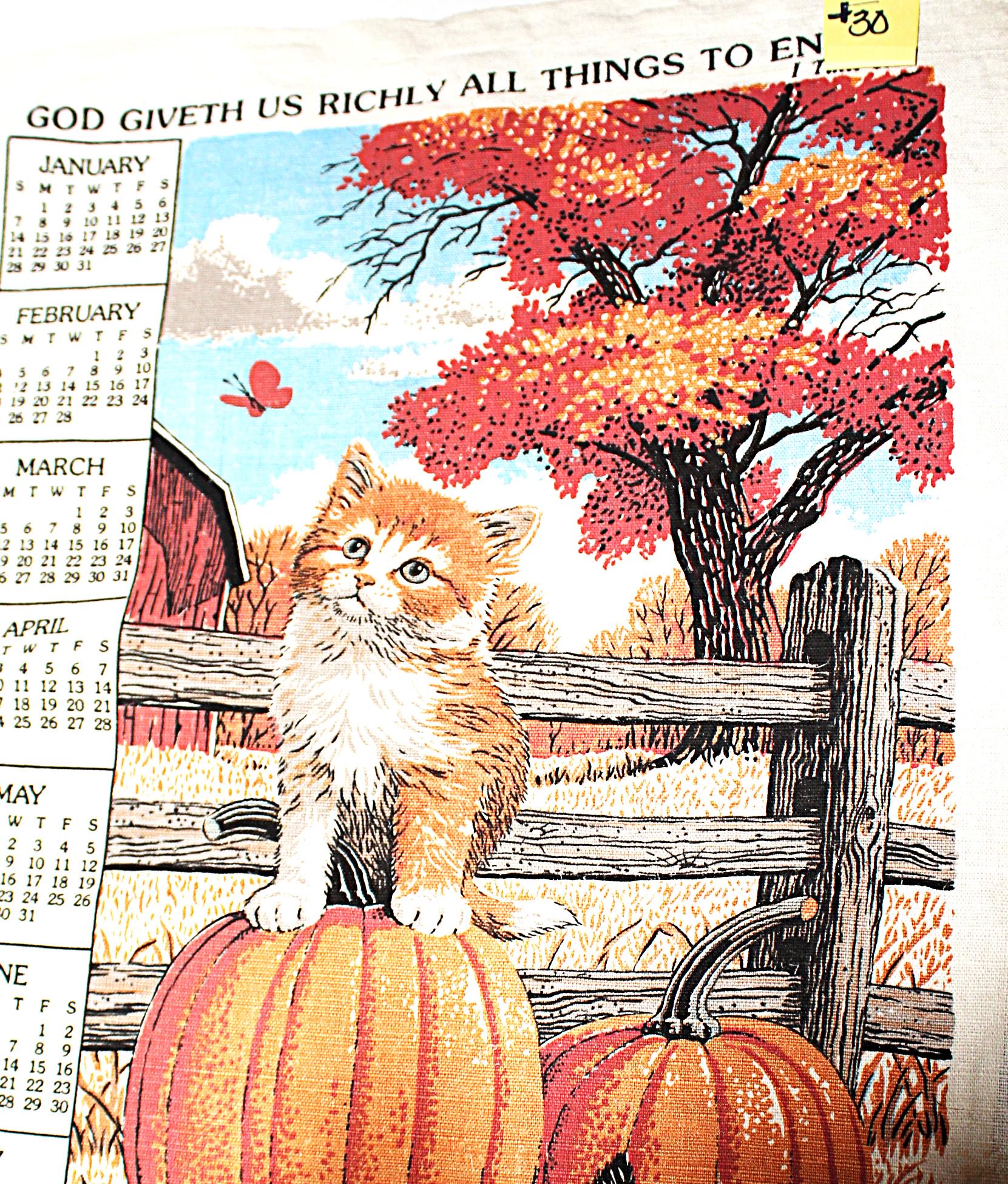 1990 Calendar - Etsy