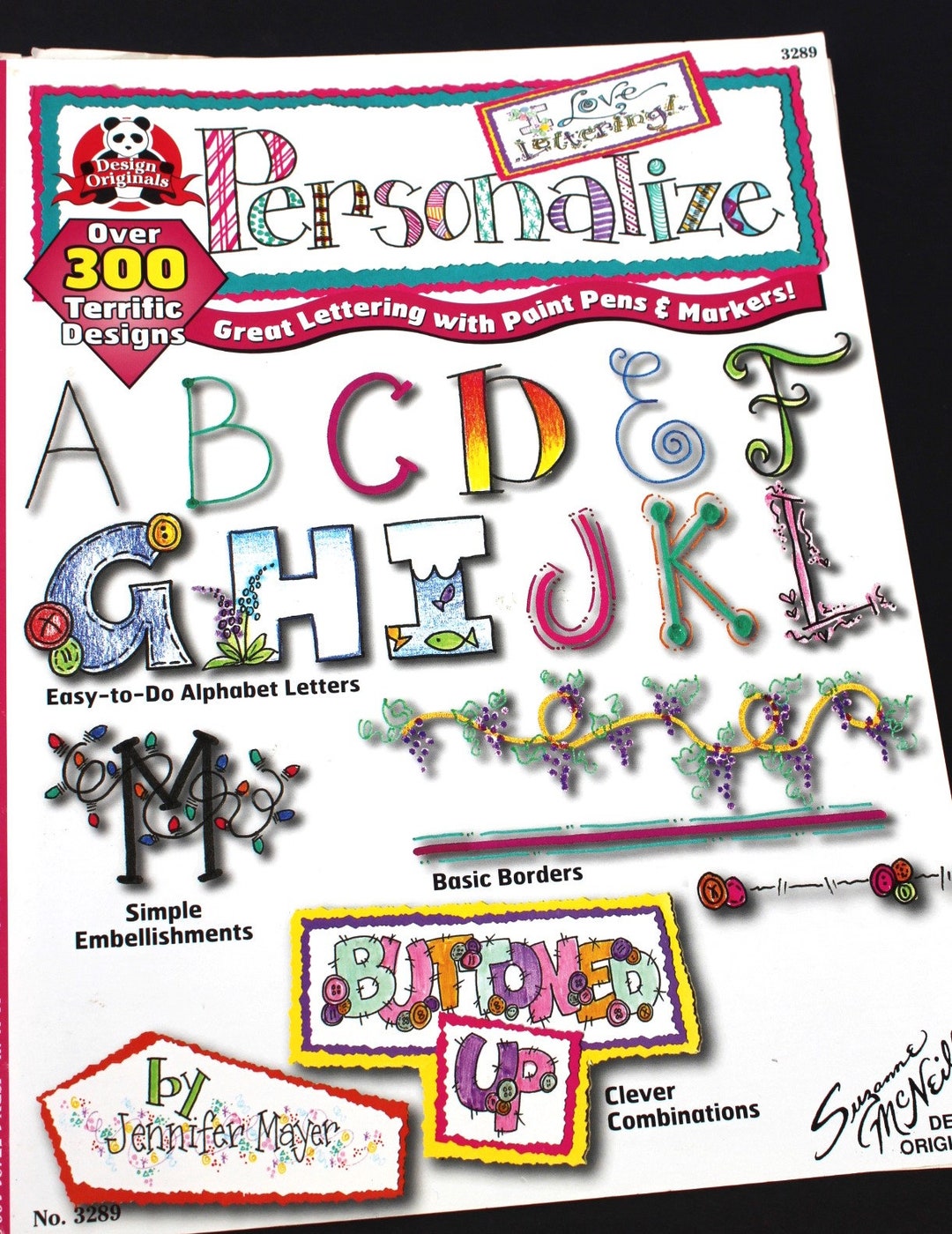 Lettering Fonts Handmade Booklet Used - Etsy
