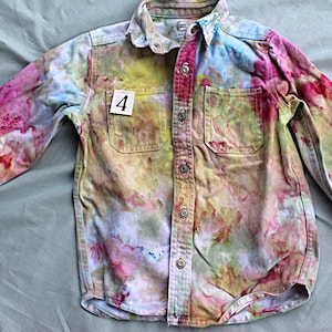 girls #4 size 6/7 denim shirt/jac new wonder nation brand snap long sleeved shirt-jacket