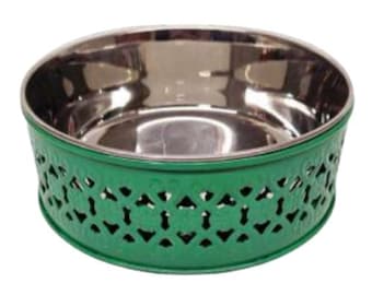 Cuenco Windsor menta / Cuenco decorativo de cerámica / Plato moderno para servir en la cocina / Frutero de cerámica hecho a mano / Decoración minimalista para la mesa