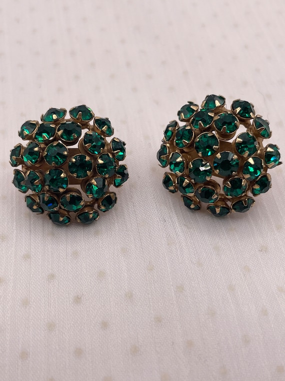 Vintage 1940s signed Eisenberg earrings