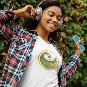 Graphic Tee, Sankofa Symbol | African Adinkra Print Shirt | Colorful V-neck t-shirt | Simple Design Tshirt, Cotton shirt | Ghanaian Symbols