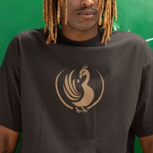 Graphic Tee, Ghanaian Sankofa Symbol, Original Sankofa Bird Design, Adinkra Print Shirt, Colorful cotton t-shirt, African Top, Ghana