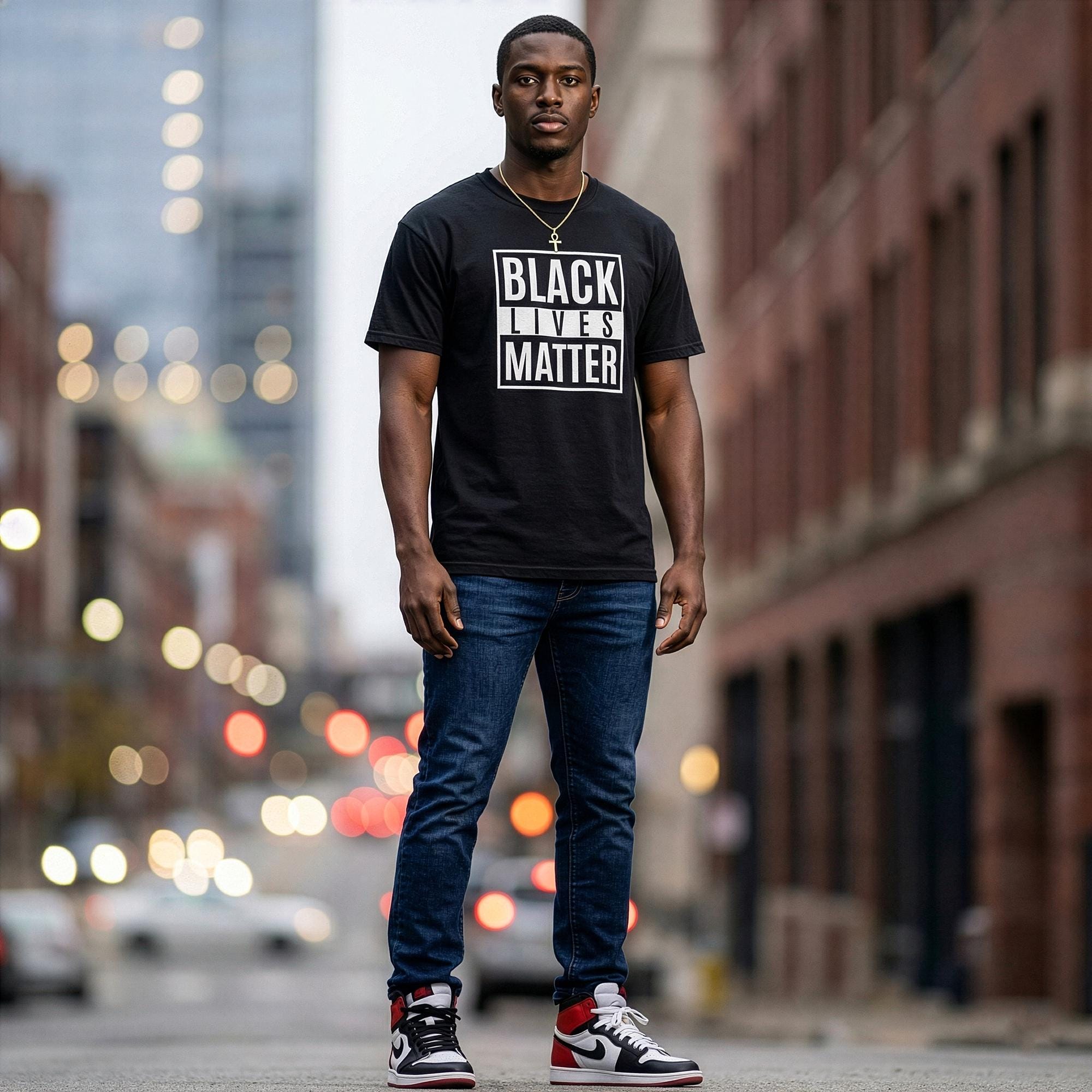 Black Lives Matter Graphic Tee | Comfort Colors Garment Dyed