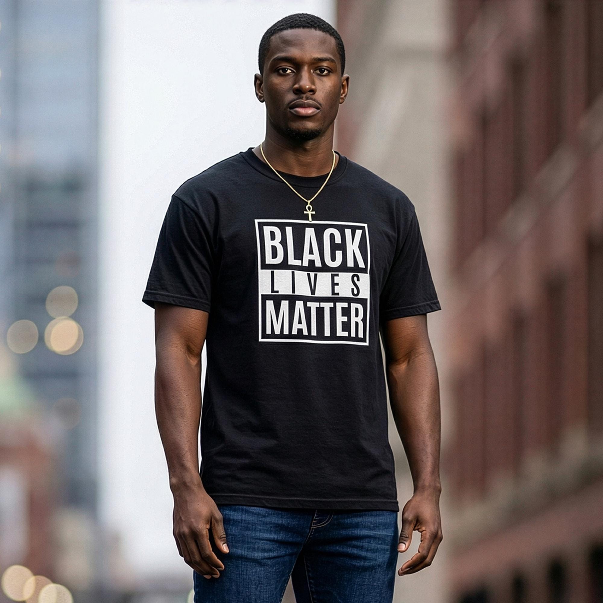 Black Lives Matter Graphic Tee | Comfort Colors Garment Dyed