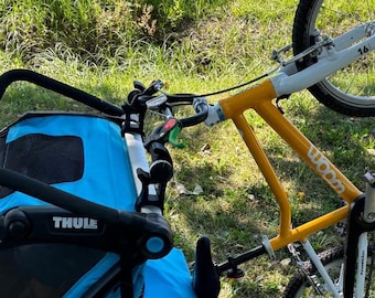 Bike rack | Thule Chariot, Sport, Cross, Cab, Lite, CX1 | Children's bikes (up to 16 inches), scooters, tricycles, Woom 3 | Tool-free installation