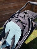 Headrest/backrest holder | Fixation of seat position | for upright sitting in the Thule Urban Glide 2 / 3 stroller