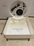 Lint filter collection tray for washing machine cleaning, water collection tray for the pump filter, for Bosch Siemens Samsung Miele Gorenje AEG