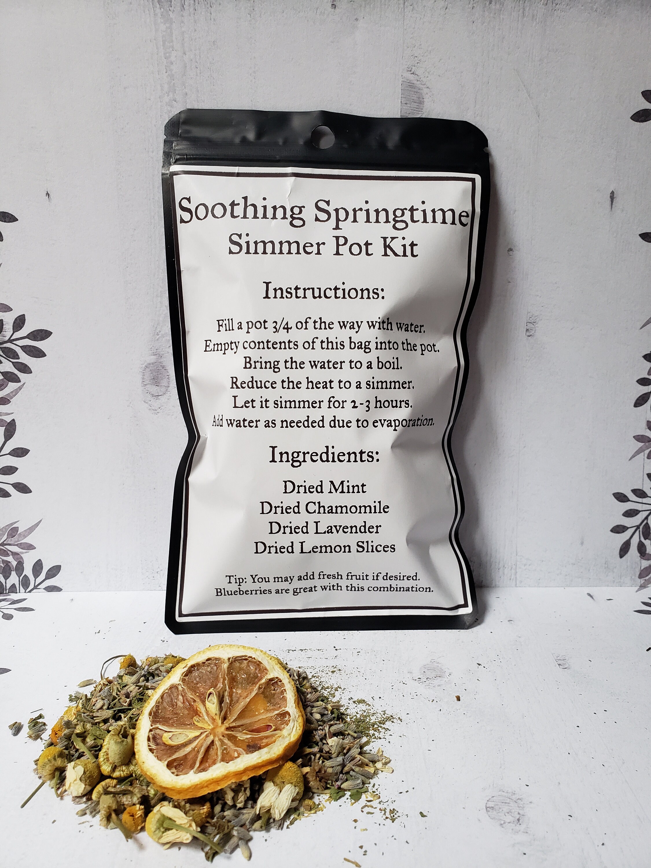 Simmer Pot Kit, Stovetop Potpourri, Witch Kit, Cleansing, Soothing