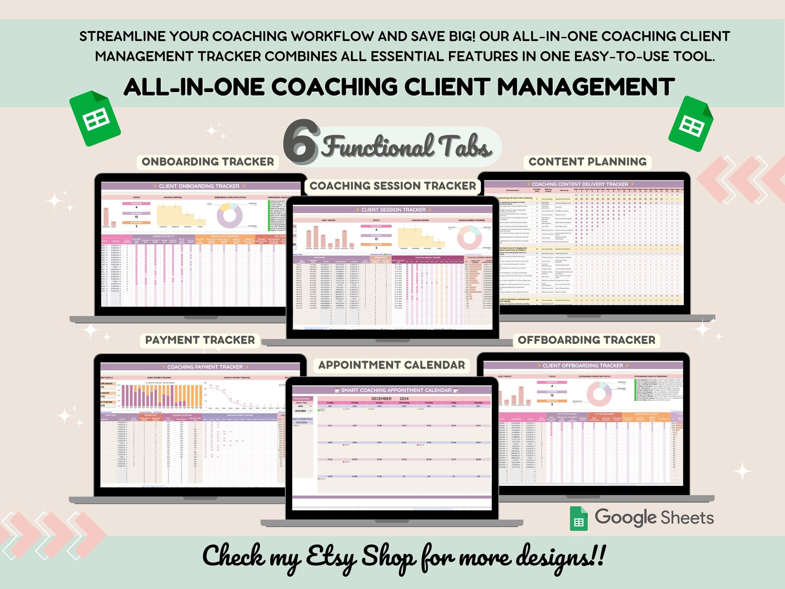 Customer Onboarding Tracker for Coaches | Client Session Management ...
