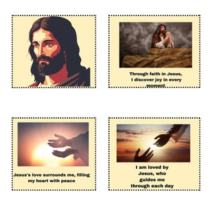 Cartes d’affirmation pour adolescents, jeu d’inspiration basé sur la Bible, don religieux pour adolescents, mots spirituels d’encouragement