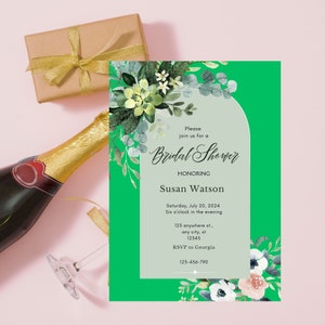 Bachelorette Party Invitation Template, Editable, Template Instant Download, Personalized, Printable, Digital Invitation Bachelorette Party