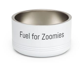 Combustível para tigela Zoomies Pet | Aço inoxidável 532 ml