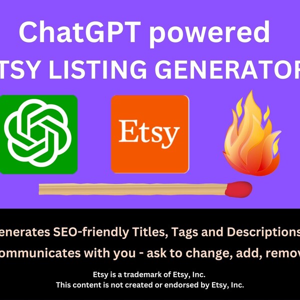 Tag Generator Etsy