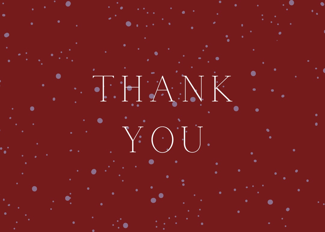 Free Printable Christmas Thank You Post Cards