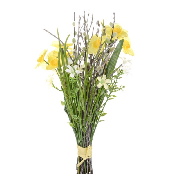 Daffodil Spring Bundle Bunch 36cm | Artificial Flowers