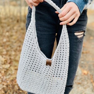 Crochet Mesh Bag Pattern PDF Download Beginner Friendly Mesh Hand Bag ...