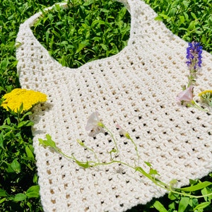 Crochet Mesh Bag Pattern PDF Download Beginner Friendly Mesh Hand Bag ...