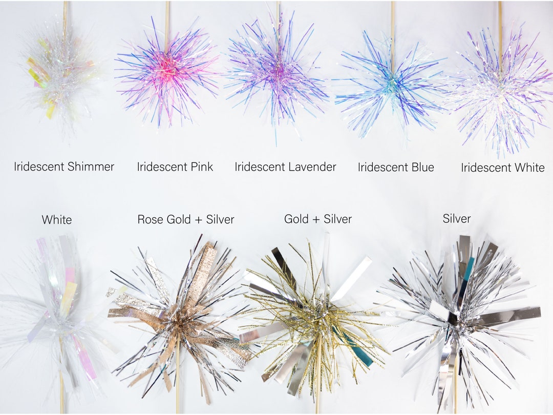 Sparkle Drink Stirrers / Cake Toppers / Cupcake Toppers / Cocktail