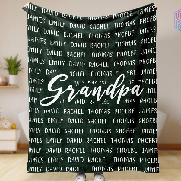 Grandpa to Granddaughter Blanket Etsy
