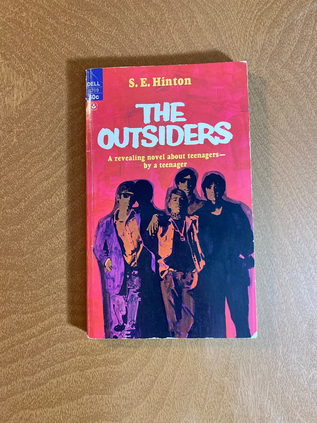 The Outsiders Retro 1971 Edition With Green Edged Pages by S. E. Hilton