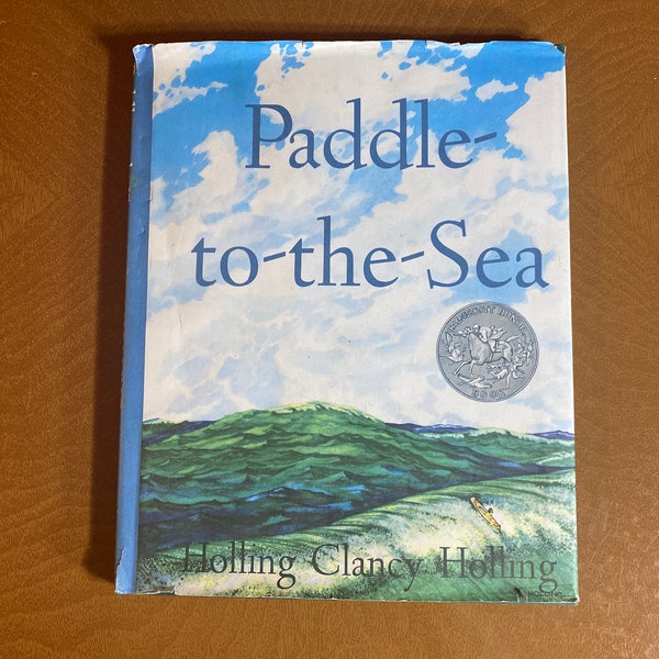 paddle-to-the-sea by holling clancy holling retro 1962 cloth hardcover edition