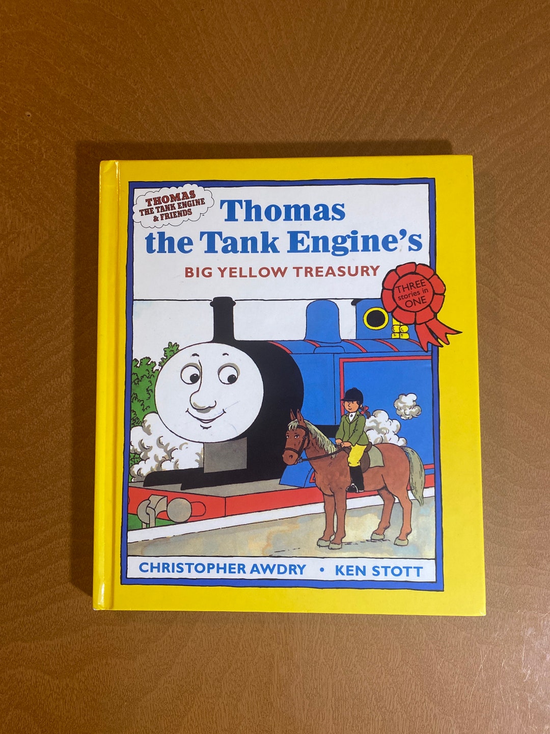 Thomas the Tank Engines Big Yellow Treasury Three Stories in Etsy