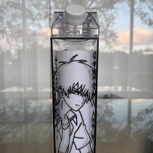Anime inspiriert Milch Karton Wasserflasche | Kyo Sohma Milchkarton Flasche | Obstkorb Fruba Milchkarton Flasche | Obstkorb Fruba Custom