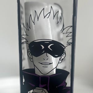 NEW Anime Inspired Milk Carton Water Bottle | Gojo Satoru Milk Carton Bottle | Jujutsu Kaisen Milk Carton Bottle | JJK Custom